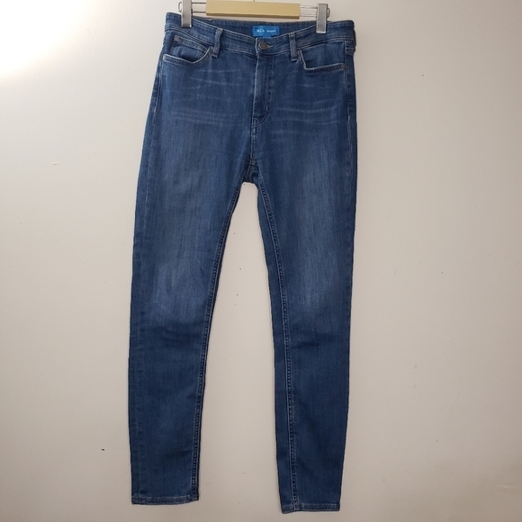 M.i.h Jeans High Rise Skinny Bridge Jean Size 29 - Picture 2 of 11